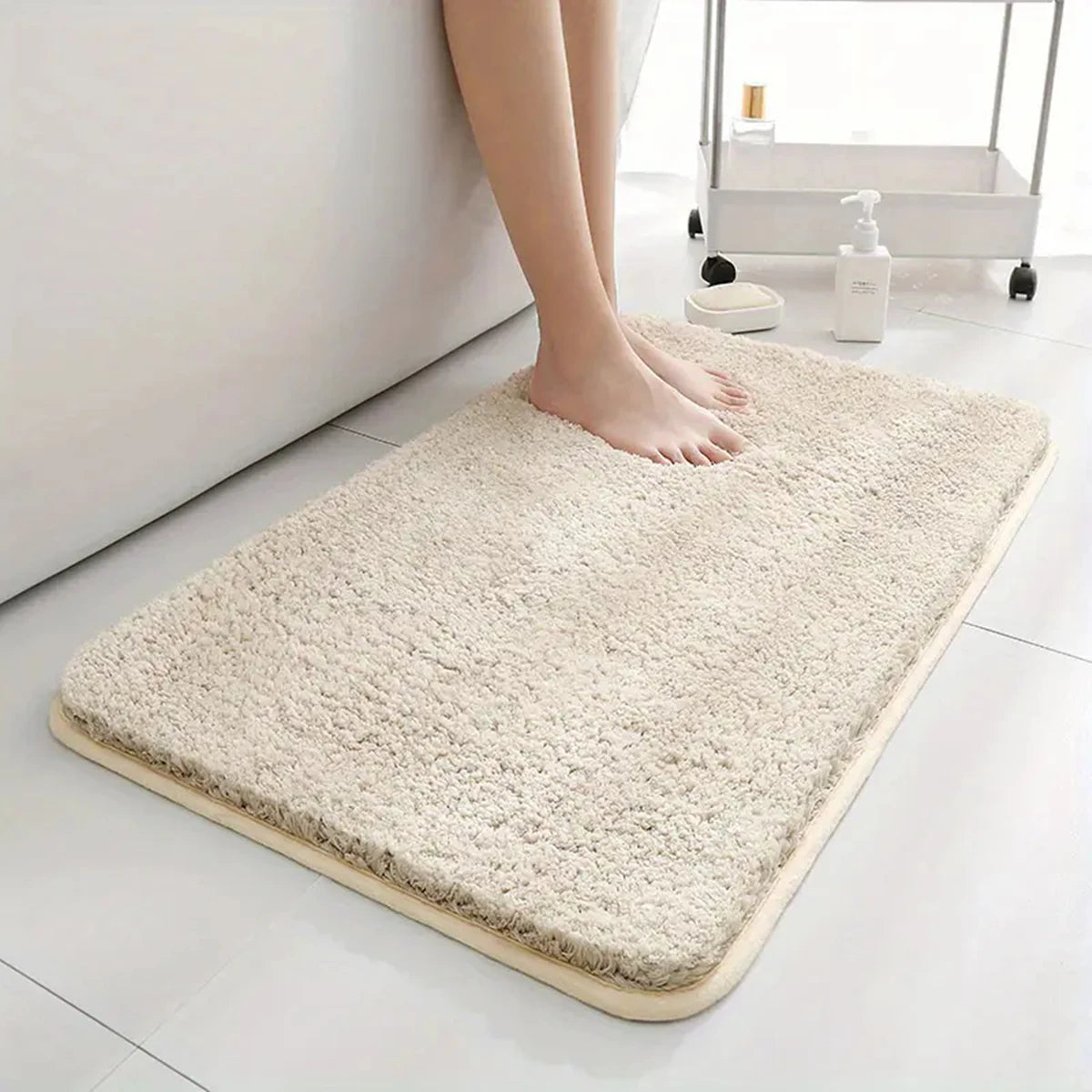 Anti-Slip Water Absorbent Bath Mat