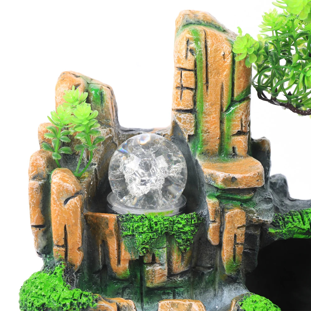 Desktop Resin Waterfall Fountain