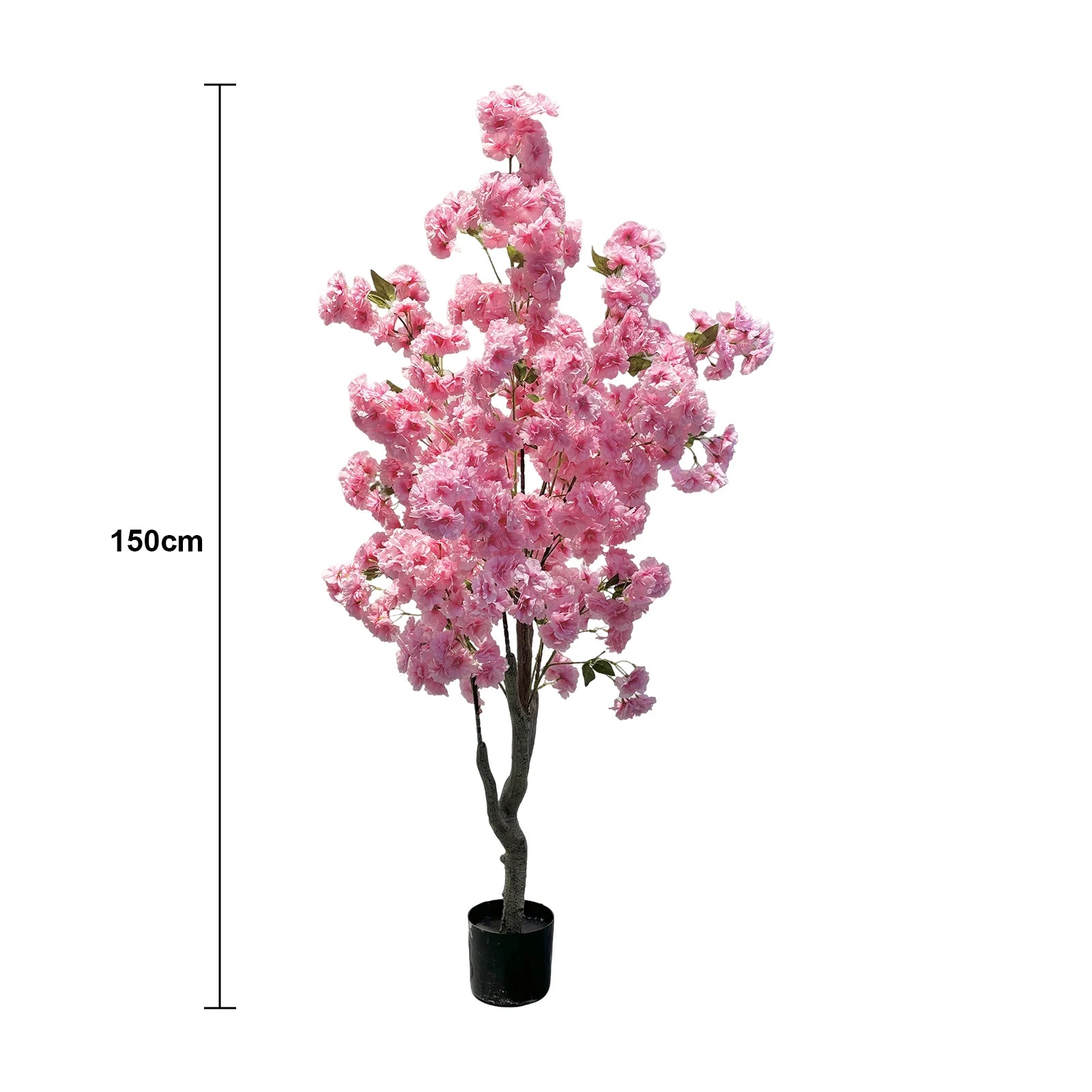 4.9ft Decorative Faux Cherry Blossom Tree in Pot