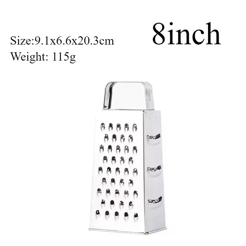 Multifunctional 4-Sided Stainless Steel Box Grater