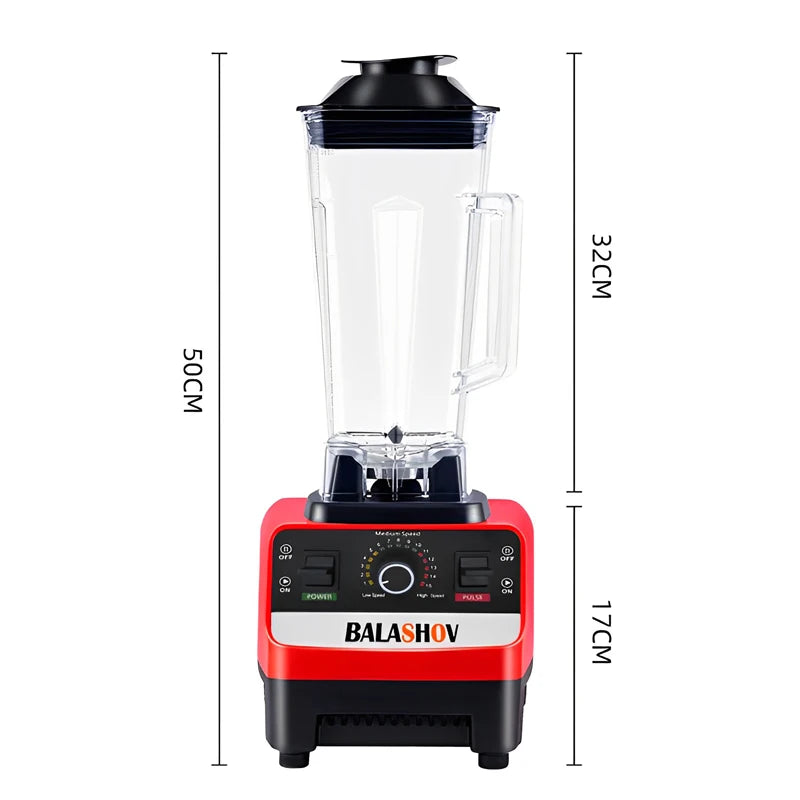 2000W Commercial Blender & Food Processor