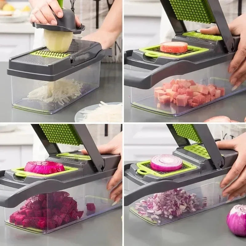 14-in-1 Multifunctional Vegetable Chopper