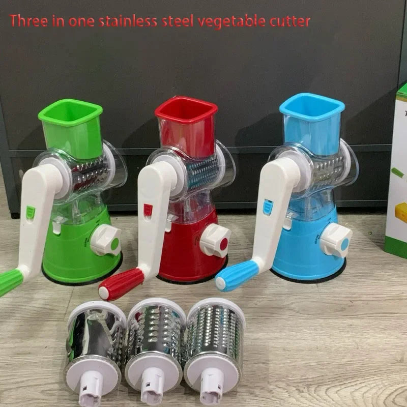 Multifunctional Roller Vegetable Cutter & Potato Grater