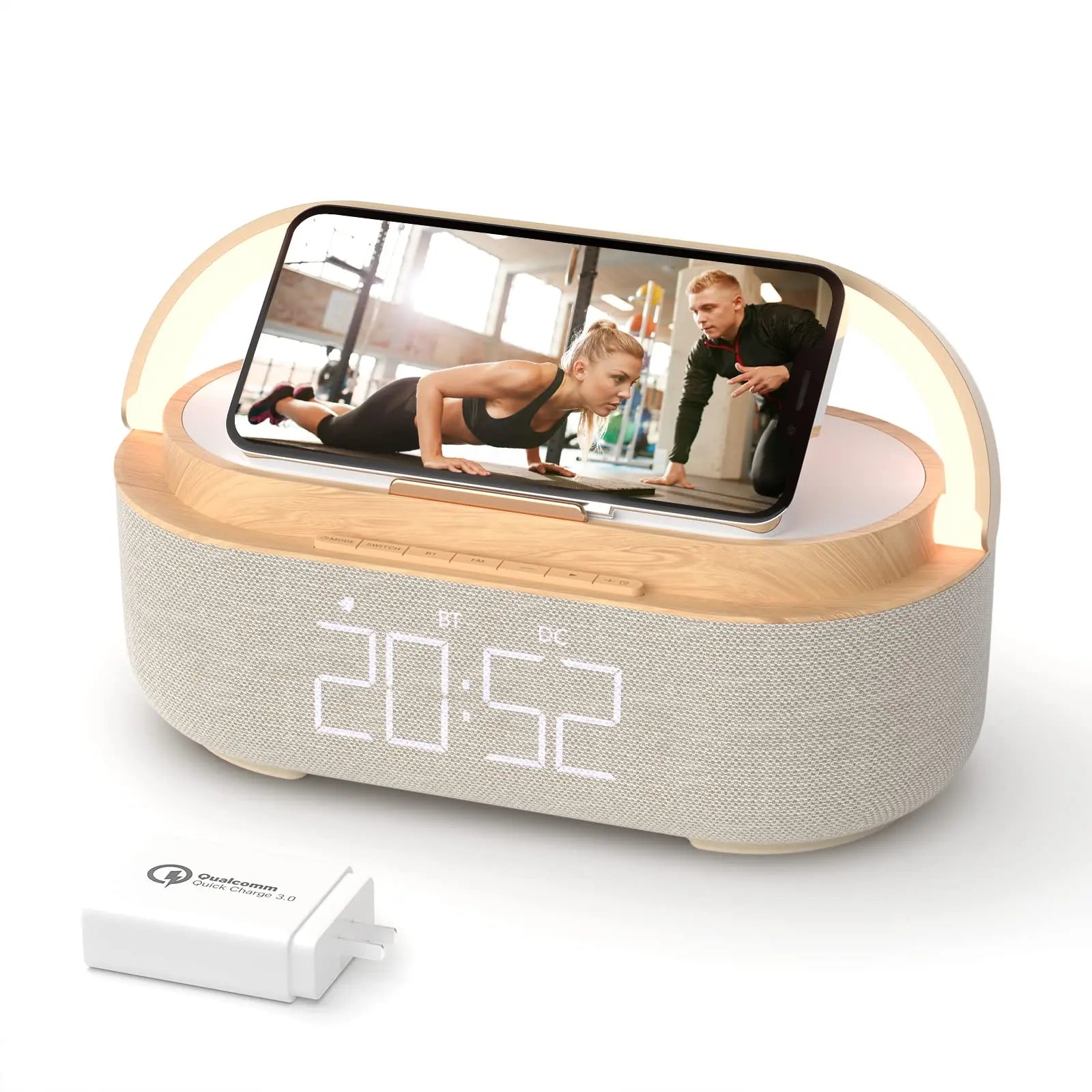 COLSUR S29 Bluetooth Speaker Alarm Clock