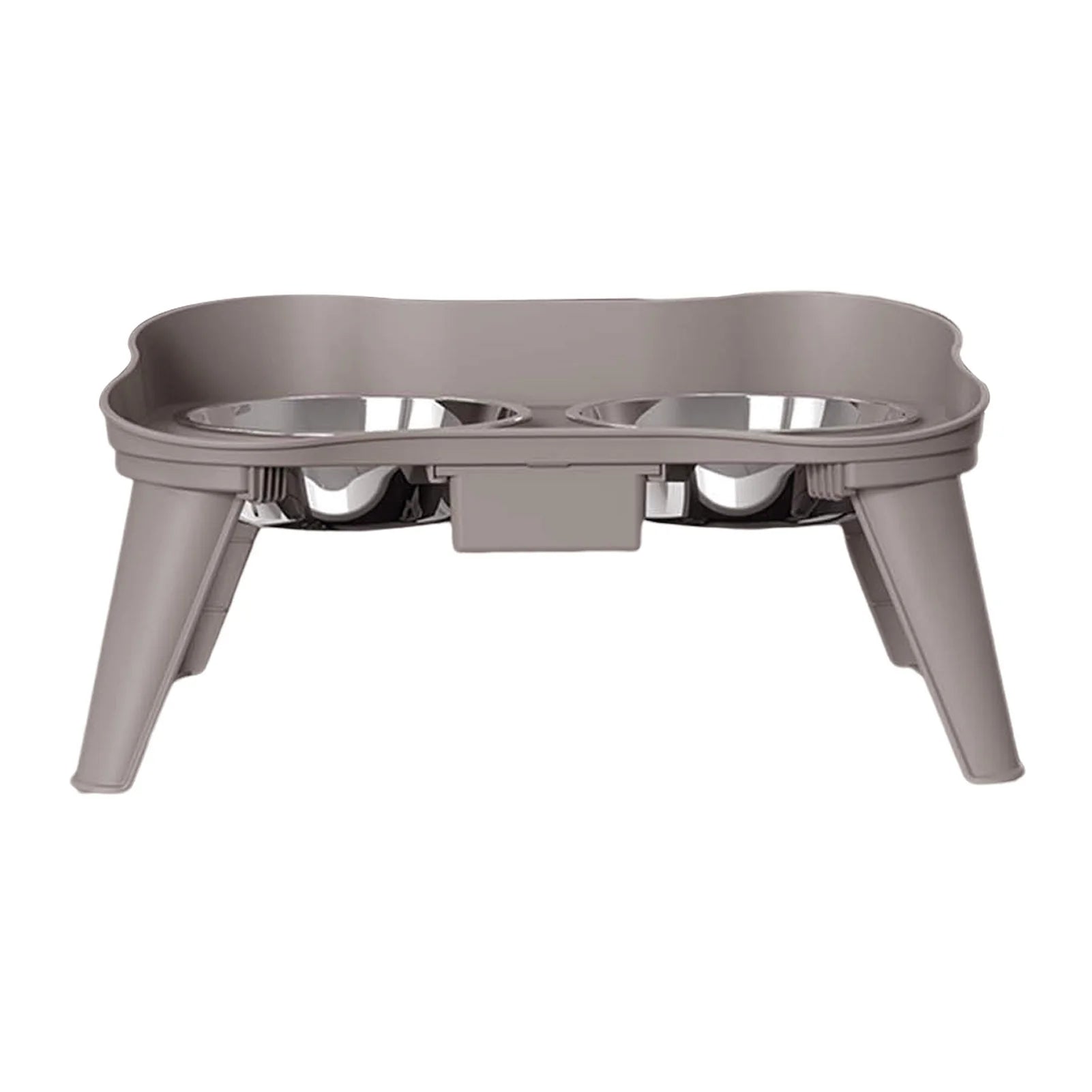 Stainless Steel Elevated Dog Bowl – Non-Slip, No Spill Design