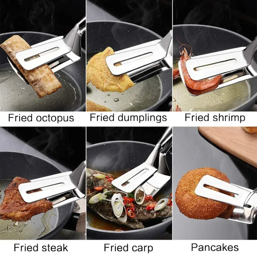 JJYY Stainless Steel Multifunctional Spatula Clip