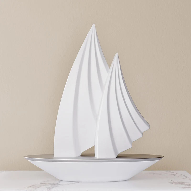 Luxury Smooth Sailing Wine Cooler Sailboat Ornament