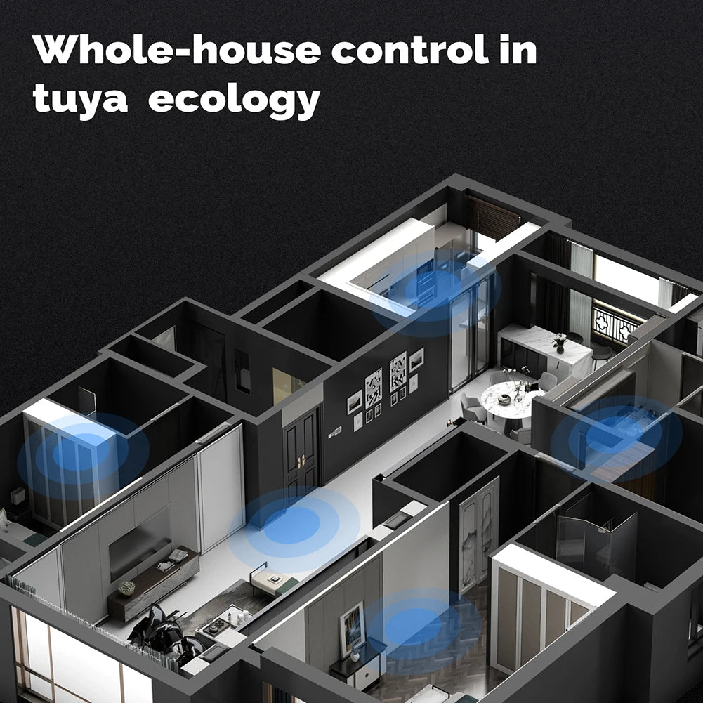 Tuya Smart Home Control Panel with Wifi, Bluetooth & Zigbee Gateway