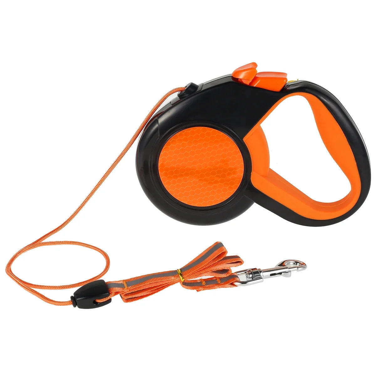 8M Heavy Duty Retractable Dog Leash with Reflective Tape