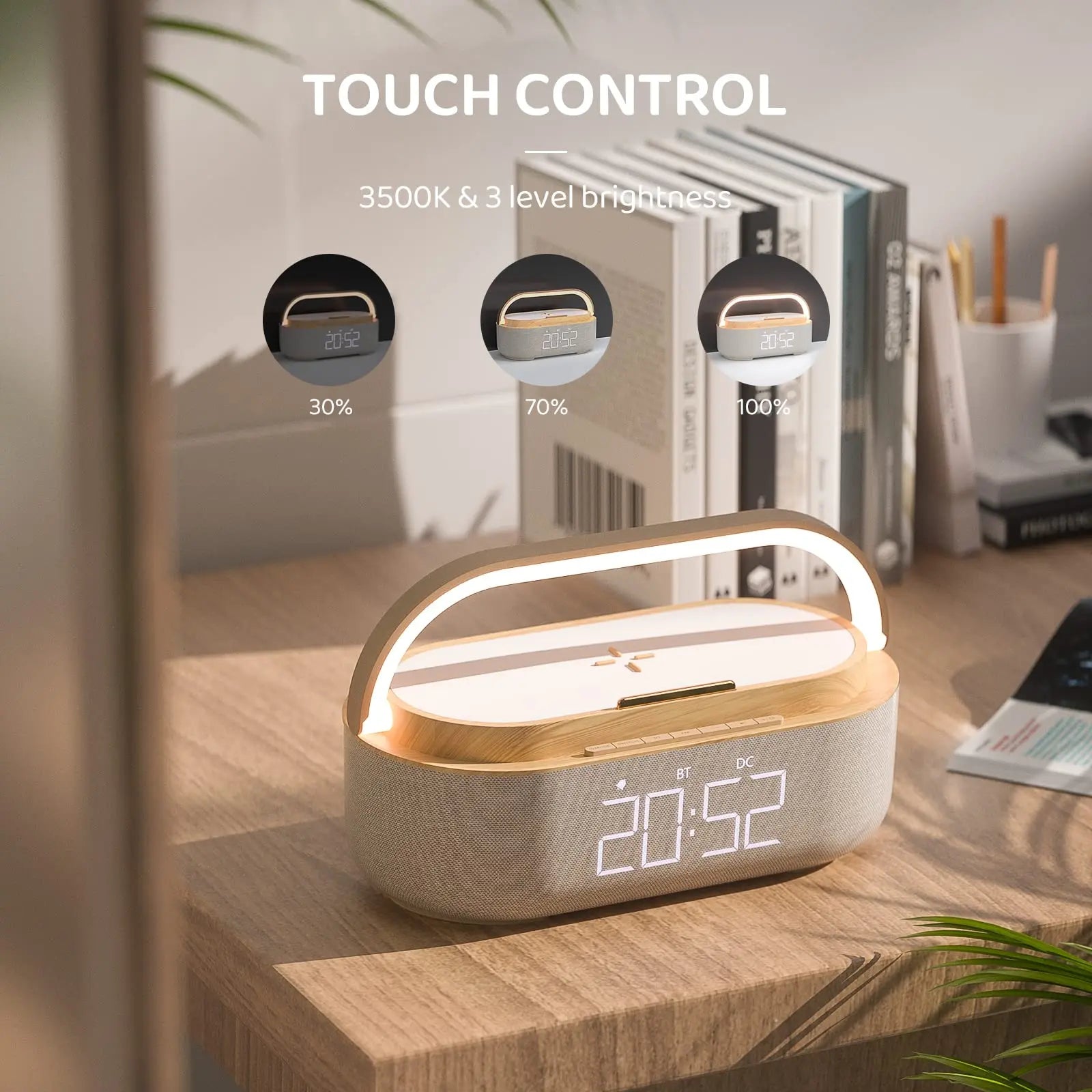 COLSUR S29 Bluetooth Speaker Alarm Clock