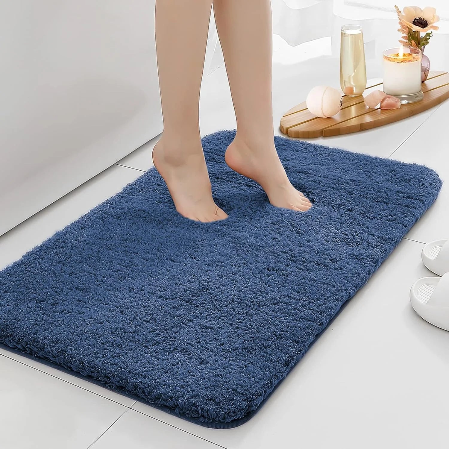 Anti-Slip Water Absorbent Bath Mat